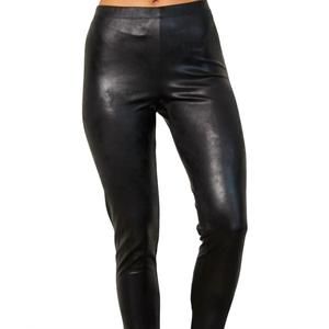 NEW ANGEL APPAREL vegan leather pant in black